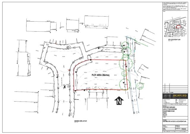 Land North Of 11 Parcandowr, Grampound Road, Truro, Cornwall TR2 4TY