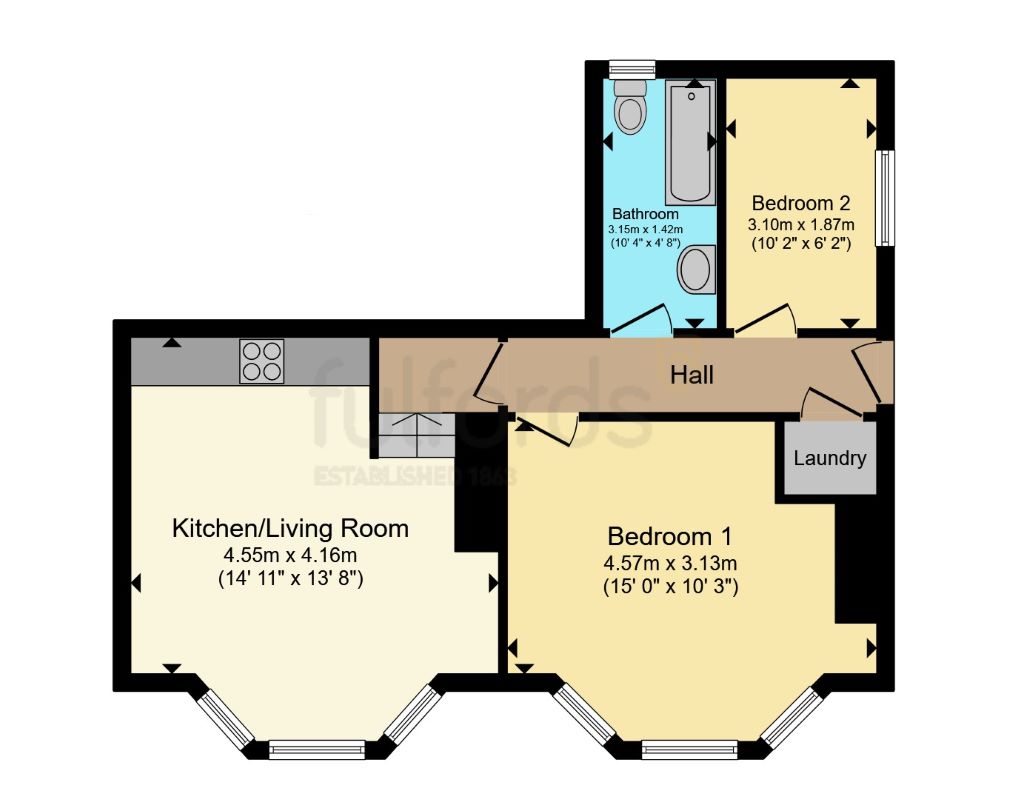 Flat 2, 62 Dale Road, Plymouth, Devon, PL4 6PA PL4 6PA